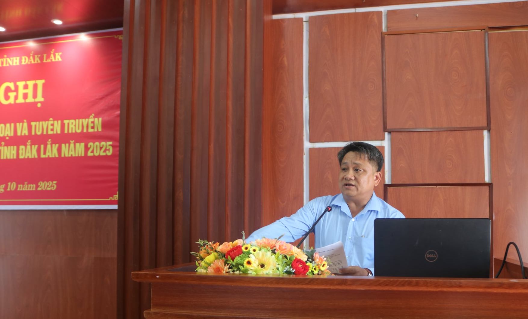 Tập huấn công tác đối ngoại và tuyên truyền biên giới biển đảo cho các đại biểu phía Đông tỉnh